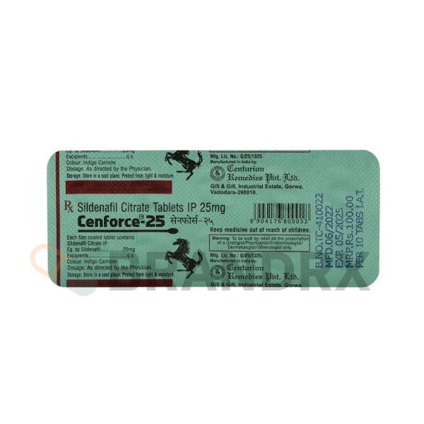 Cenforce 25 mg Centurion Laboratories - Image 2