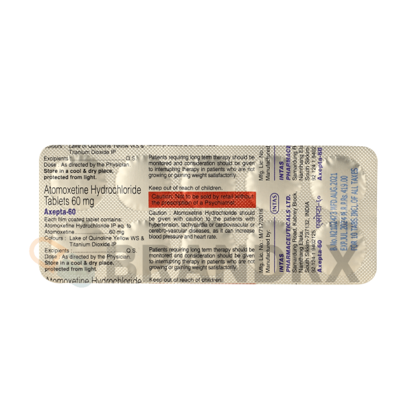 Axepta 60 mg Intas Pharmaceuticals - Image 4