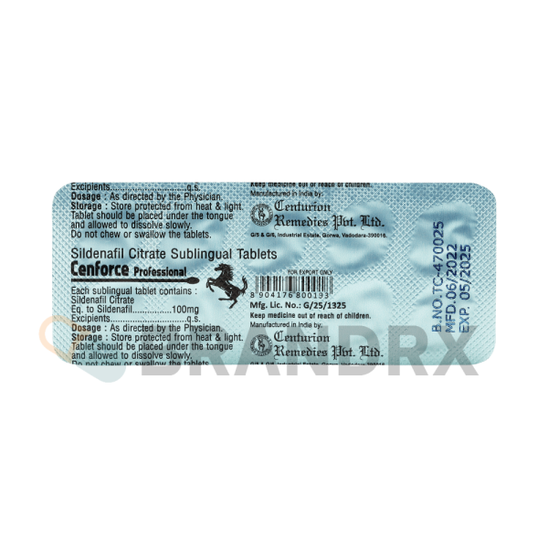Cenforce Professional 100 mg Pharmaceutical - Image 3